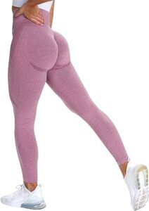 Alexvyan Purple Skinny Fit Yoga Pants Gym wear Leggings Ankle Length Workout Active wear