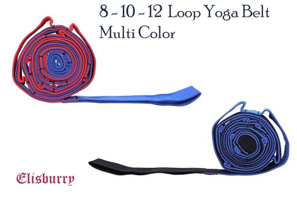 B BOZZBY™ Yoga Belt 8 Loop 2